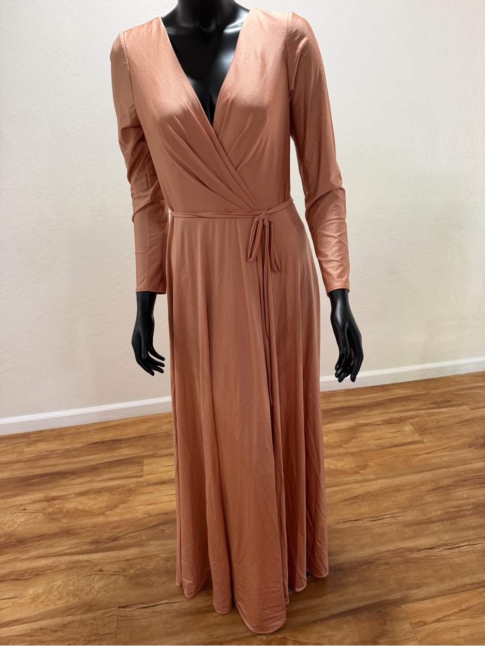 Allure Bridals Bridesmaid Maxi Dress Size 12 Autumn NWT